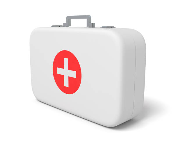 istock 3d rendering of first aid medical box isolated on white background 1176751735