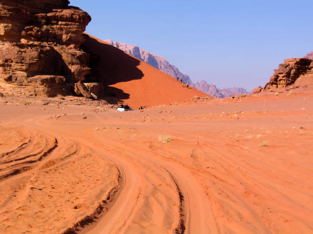 istock African landscape with red mountains, Damaraland, Namibia 1176756318