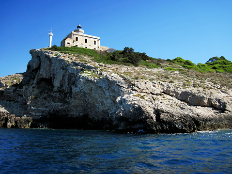 Lighthouse of San Domino. Tremiti islands. Apulia. Italy