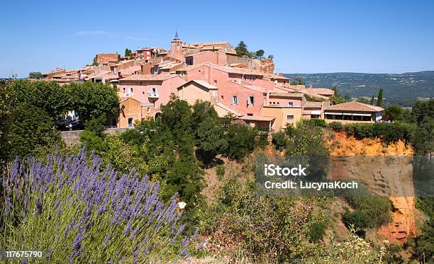 Roussillon Stock Photo - Download Image Now - Roussillon, Village, Architecture