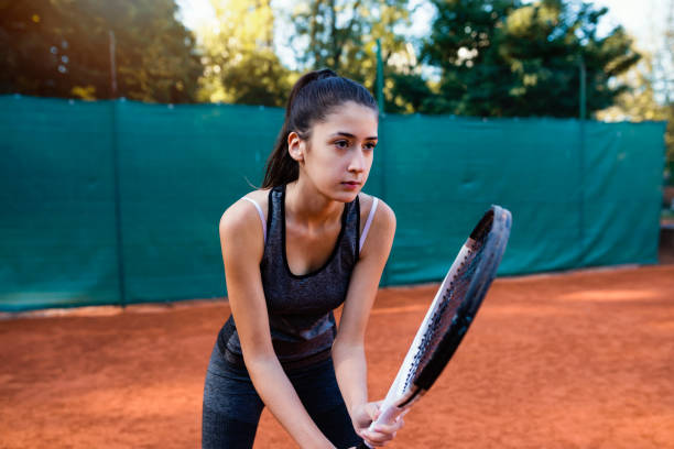 istock Young woman tennis player 1176759202