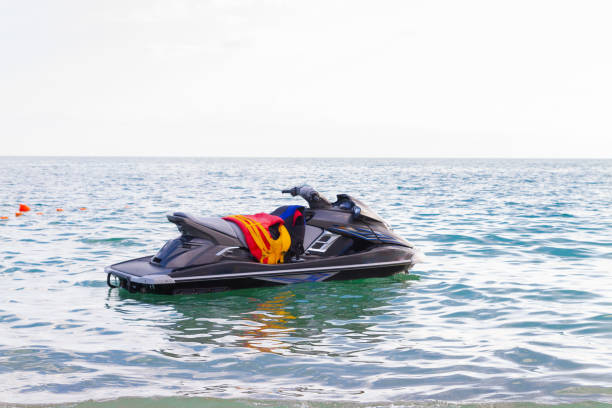 istock Jet ski on the black sea in summer 1176760743