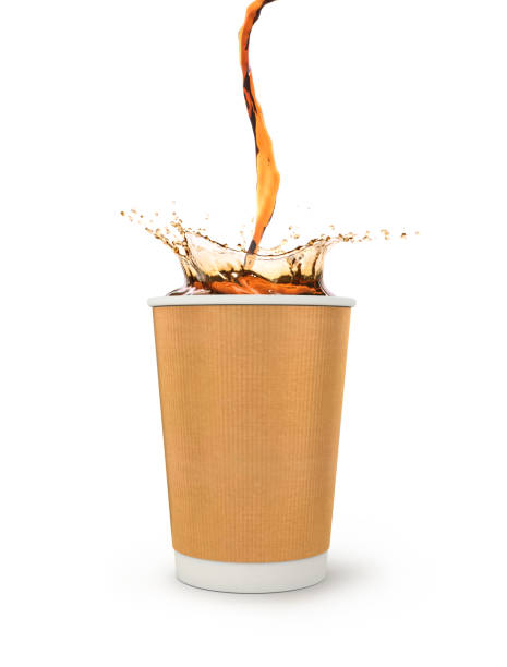 istock coffee splash in paper cup isolated 1176767121