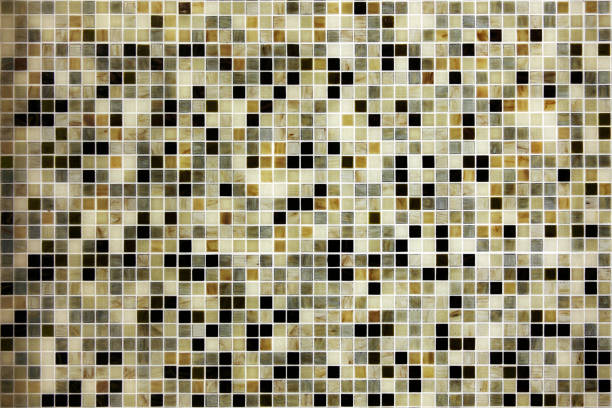 bisazza background texture - mosaic of marble tiles XXXL stock photo