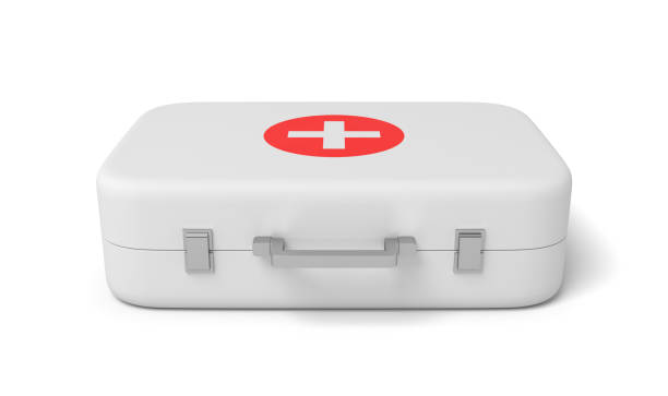 istock 3d rendering of first aid medical box isolated on white background 1176771194