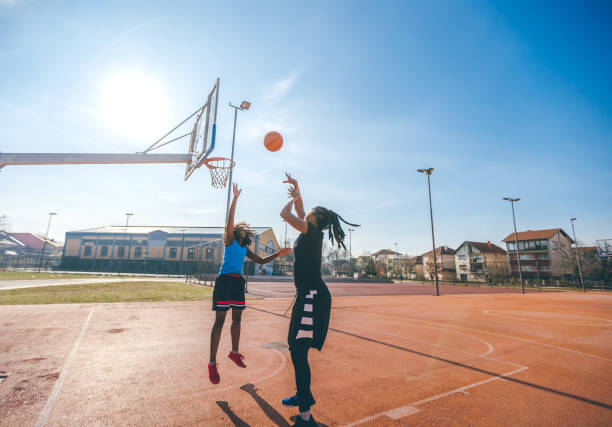 istock One on one basketball 1176773924