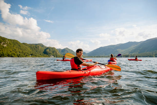 istock A Young Male Having Fun in a Kayak 1176774501