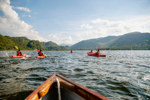 istock Organised Group Of People Kayaking 1176774508