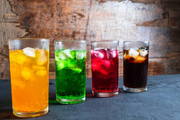 istock Soft drinks in the glass on the table 1176777762