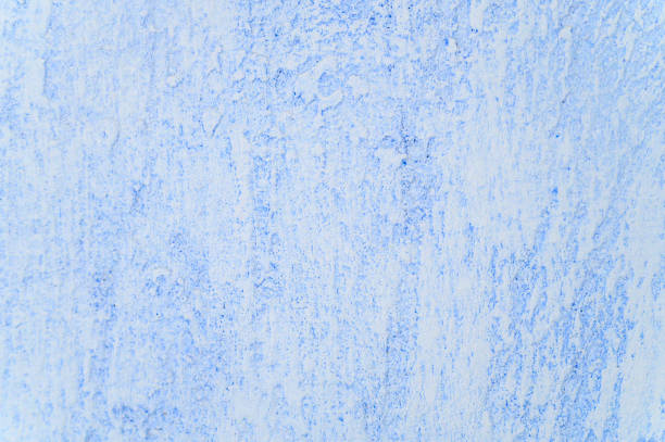 istock Rough texture of abstract decorative blue background of plaster wall. 1176786697