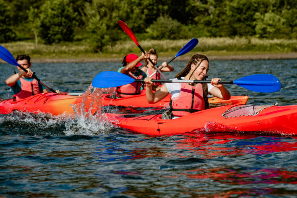 istock Girl Power in a Kayak 1176786882