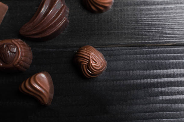 istock chocolate candies in the different forms and taste 1176797173