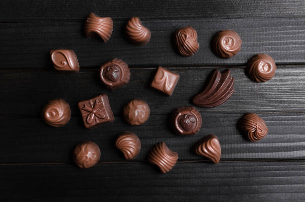 istock chocolate candies in the different forms and taste 1176797265