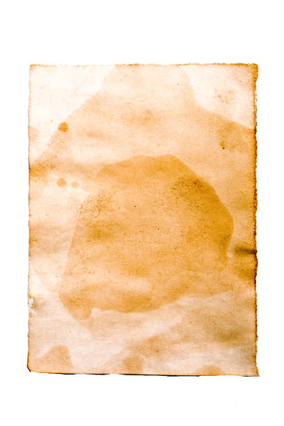istock old yellowed paper isolated on white 1176799534
