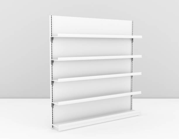 istock Store Shelve, Isolated on White 1176799651