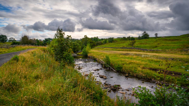 rzeka east allen w pobliżu spartylea - stream day eastern usa falling water zdjęcia i obrazy z banku zdjęć