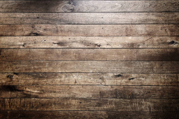 teste padrão do fundo de madeira da textura, fundo da parede da natureza - surface level dirty wood nobody - fotografias e filmes do acervo