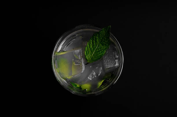 istock Set of coctails with ice, fruit and pepermint 1176801489