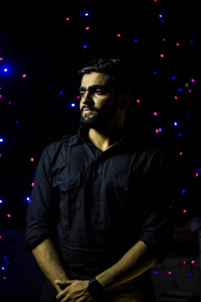 istock Young handsome guy with diwali diya(oil lamp) 1176804106
