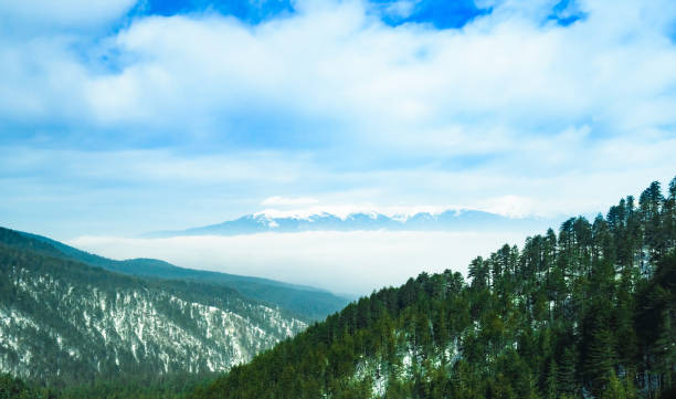 istock Pirin mountains in winter in Bulgaria 1176808599