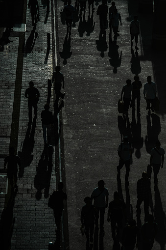 Hustle and bustle of Akihabara. Shooting Location: Tokyo metropolitan area