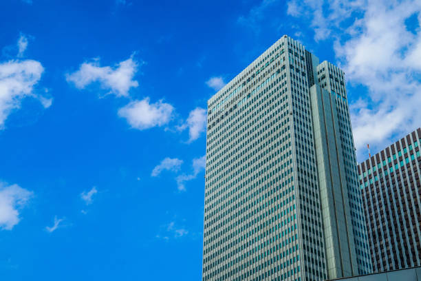 istock Blue sky and high-rise buildings 1176812201