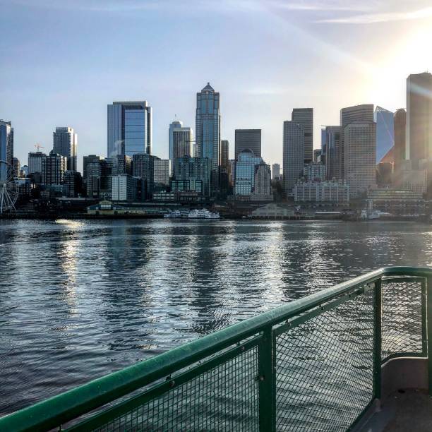 istock Seattle Cityscape Viewed from Ferry on Puget Sound 1176815134