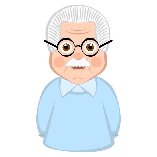 Isolated Grandfather Cartoon Stock Illustration - Download Image Now - Adult, Child, Childhood - iStock Isolated Grandfather Cartoon Stock Illustration - Download Image Now - Adult, Child, Childhood - iStock