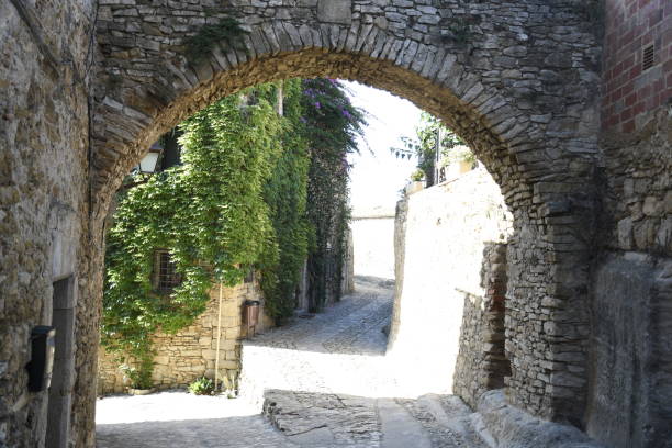 istock Tourist Town Peratallada 1176817676