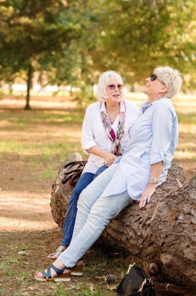 istock Enjoying fresh air and conversation 1176834586