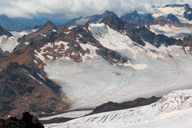 istock Caucasus mountains near Elbrus volcano. 1176840973