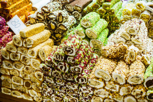 istock Turkish delights for sale 1176842466