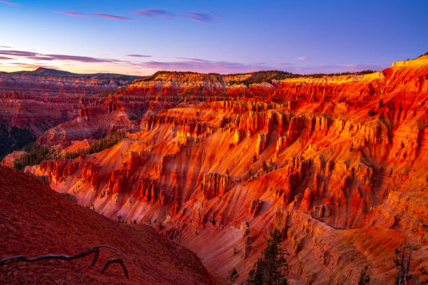 istock The Red of Sunset on Cedar Breaks 1176842517
