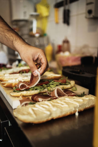 istock Professional chef making food 1176843822