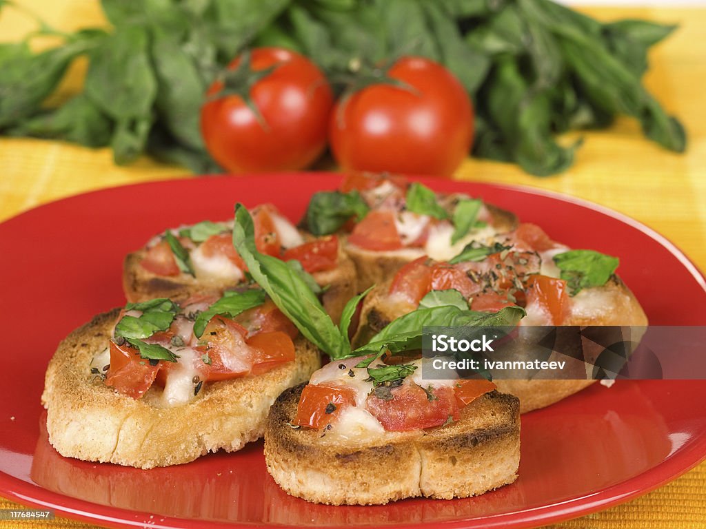 Bruschetta - Foto stock royalty-free di Alimentazione sana