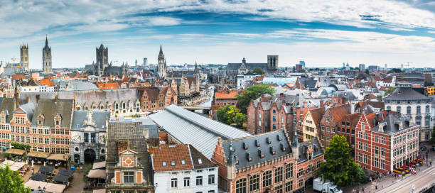 istock Ghent cityscape 1176845574
