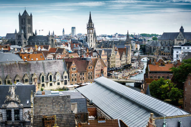 istock Ghent cityscape 1176845690