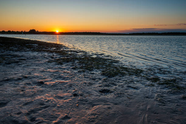 istock sunset over the lagoon in Bibione Pineda 1176849918