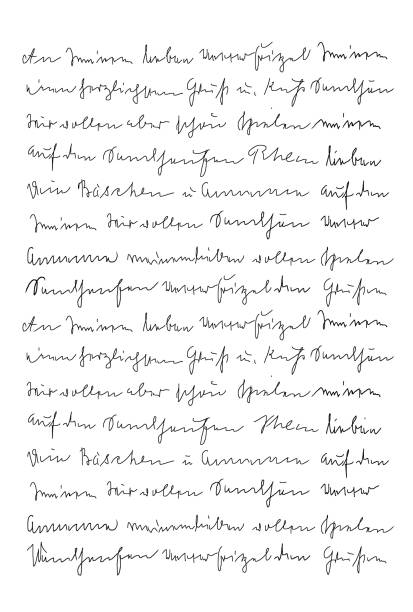 texte manuscrit texte écriture écriture calligraphie fond de texture - inks on paper design ink empty photos et images de collection
