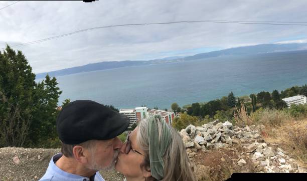 istock Vital couple on Balkan trip 1176852380