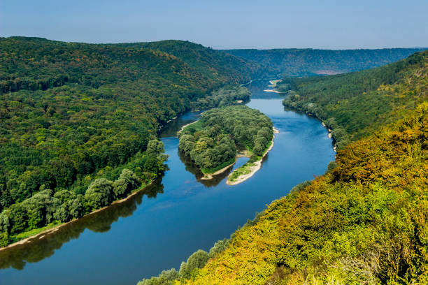 istock beautiful islands on Dniester 1176852760