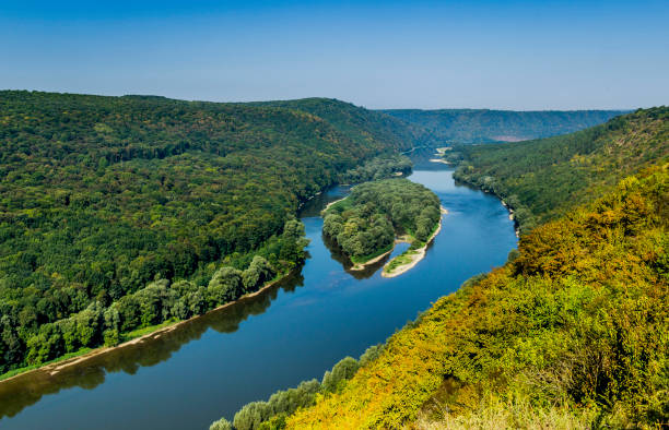istock beautiful islands on Dniester 1176852777