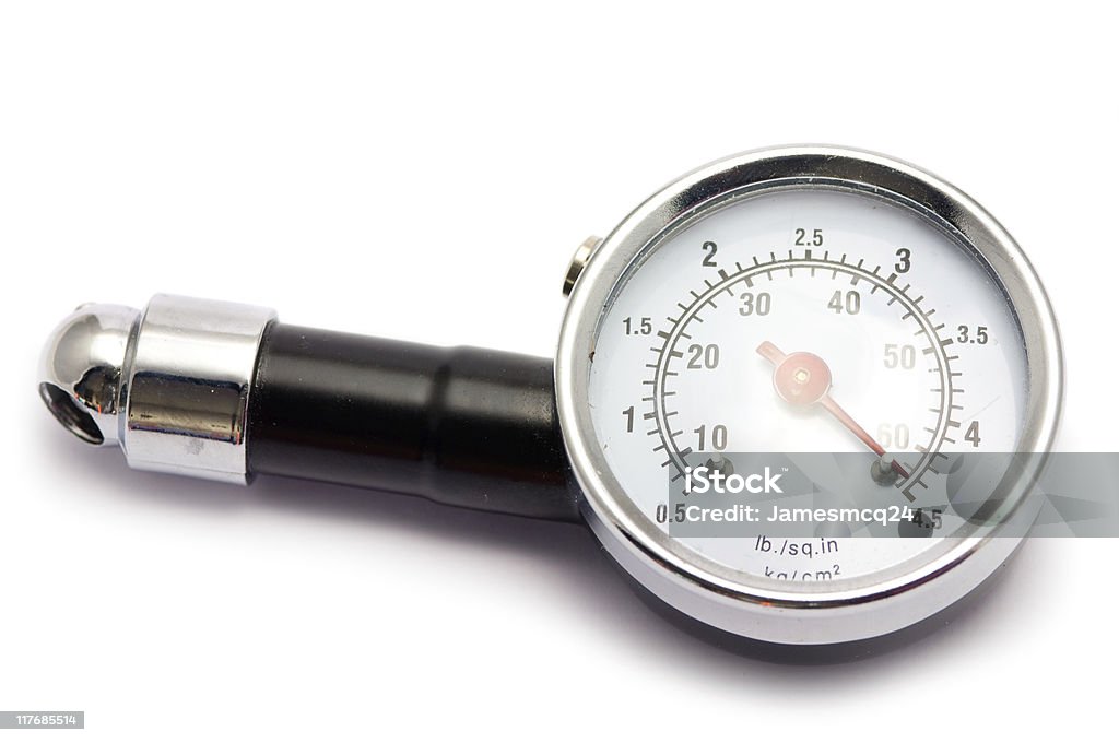 Maximum Gauge  Pressure Gauge Stock Photo