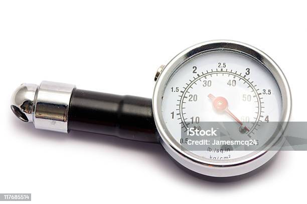 Maximum Gauge Stock Photo - Download Image Now - Pressure Gauge, Tire - Vehicle Part, Black Color