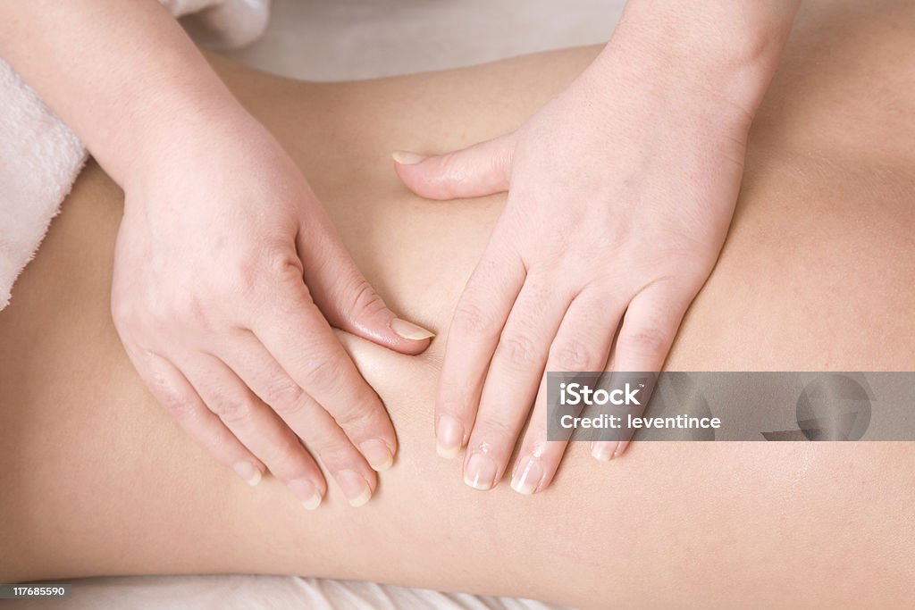 Massagem - Foto de stock de Adolescente royalty-free