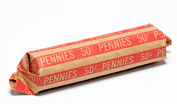 istock Roll of Pennies 117686307