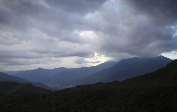 istock Mountain peaks of the Caucasus 1176864926