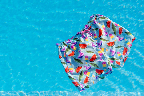istock Floating mens swimming shorts 1176869484