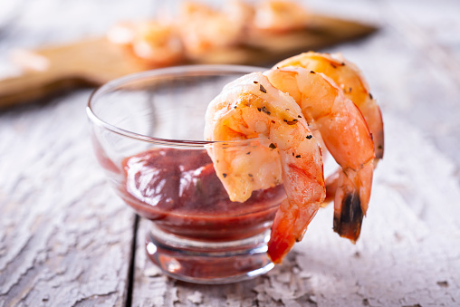 Grilled Shrimp Cocktail