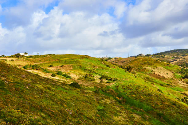 istock Cabo da Roca, Portugal. Lighthouse and cliffs over Atlantic Ocean, the most westerly point of the European mainland. 1176871119